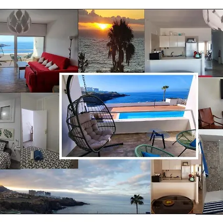 En Primera Línea De Mar Y Piscina - Azur - El Ancla - - Costa Adeje Apartamento
